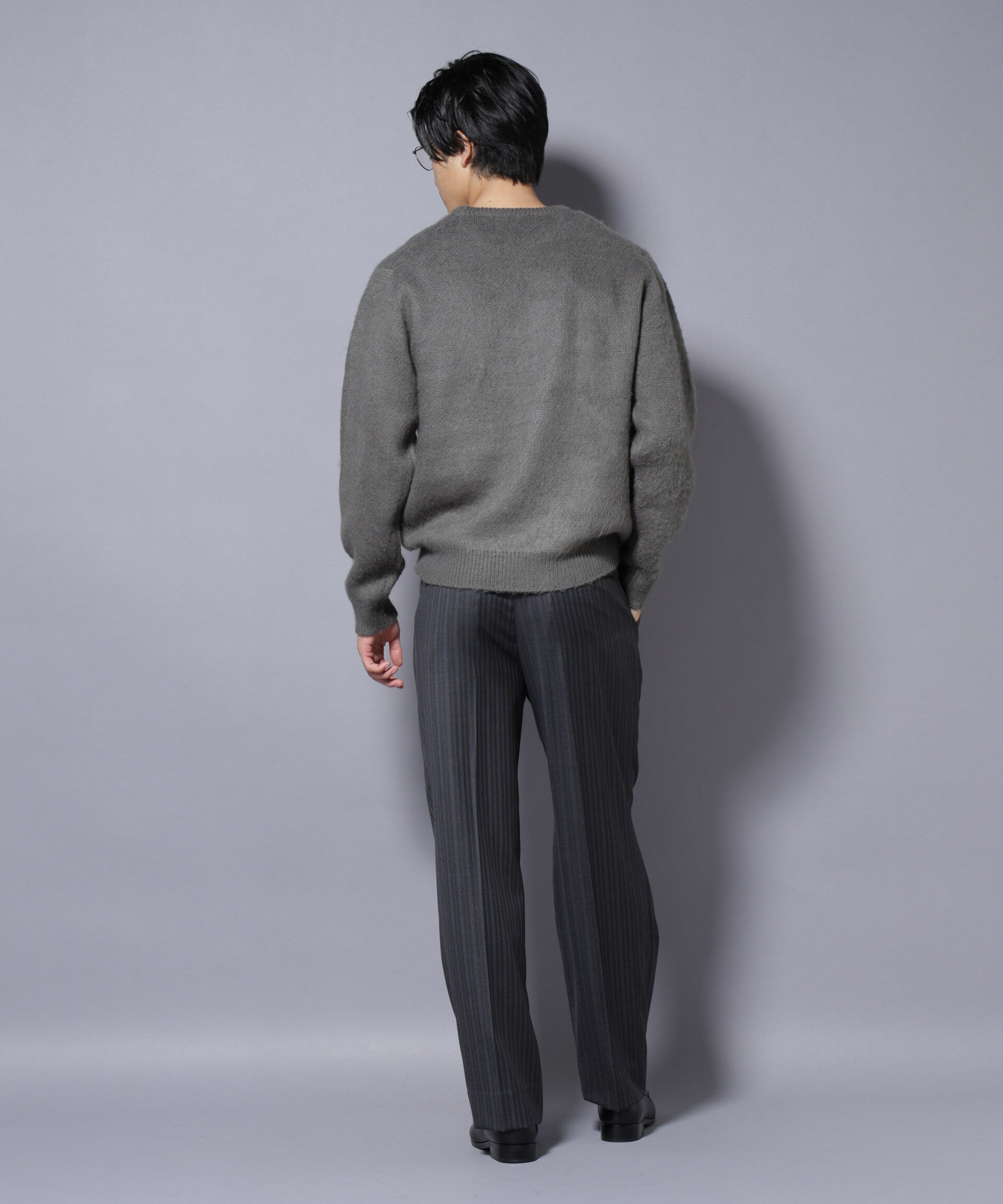 nano･universe「モヘヤライクプルオーバーニット」|ニット・セーター|