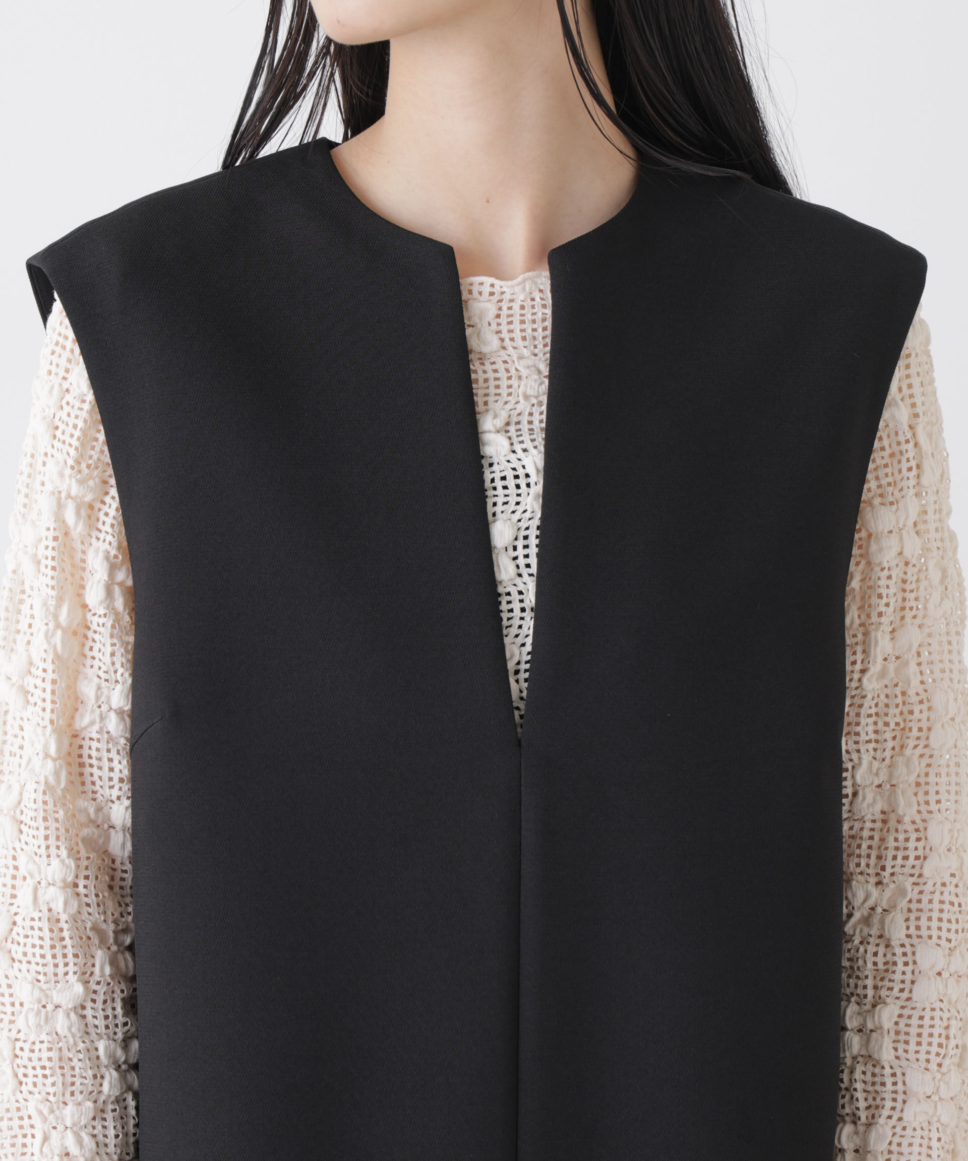 nano･universe「キーネックワンピース」|ワンピース|