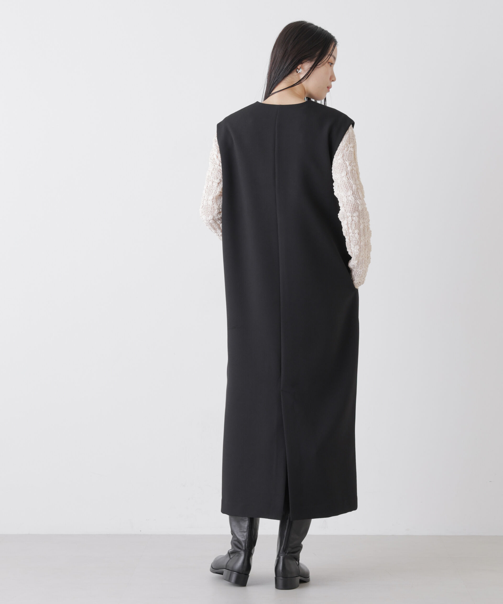 nano･universe「キーネックワンピース」|ワンピース|