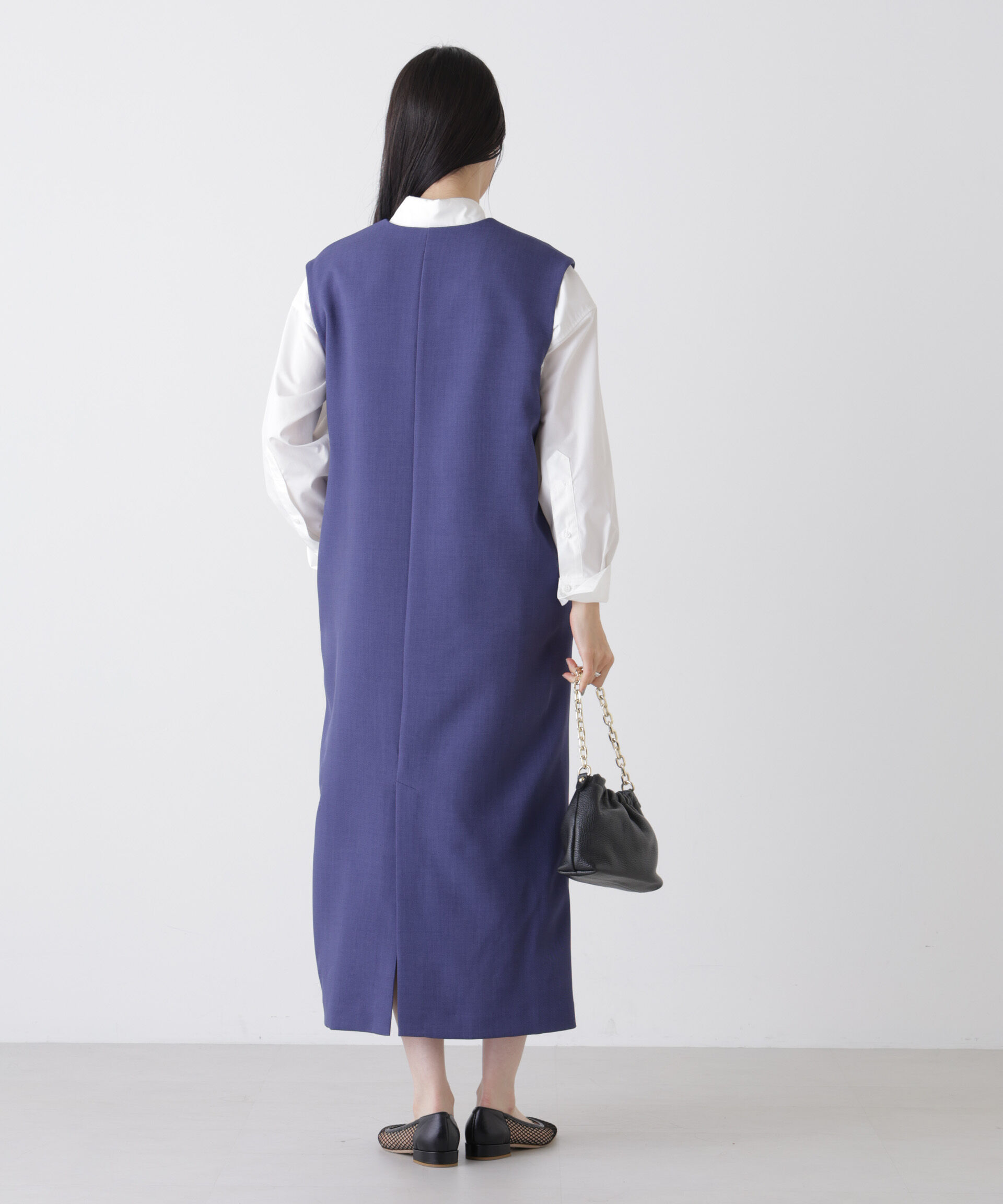 nano･universe「キーネックワンピース」|ワンピース|