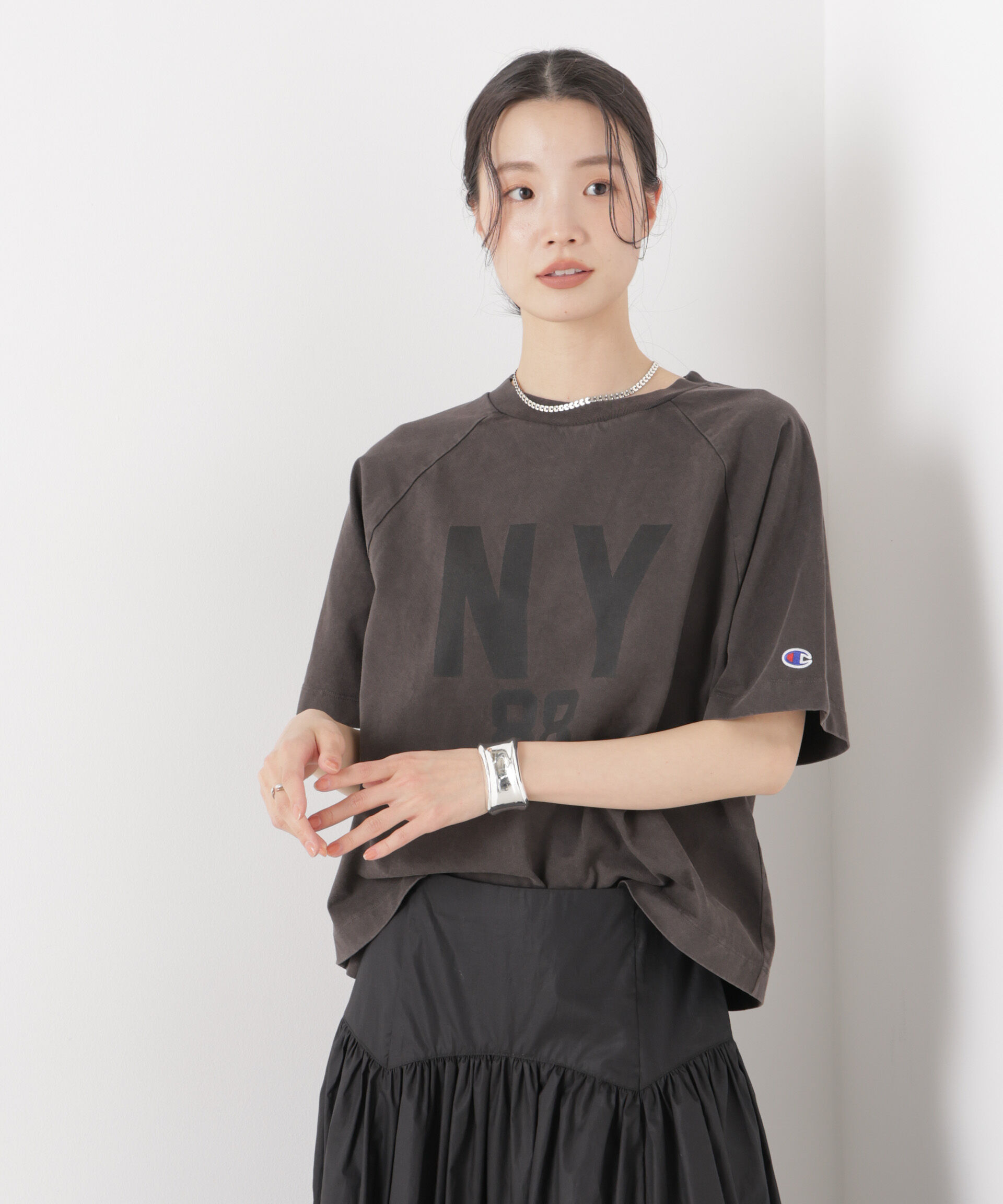 nano･universe「Champion/SHORT SLEEVE T-SHIRT」|Tシャツ・カットソー|