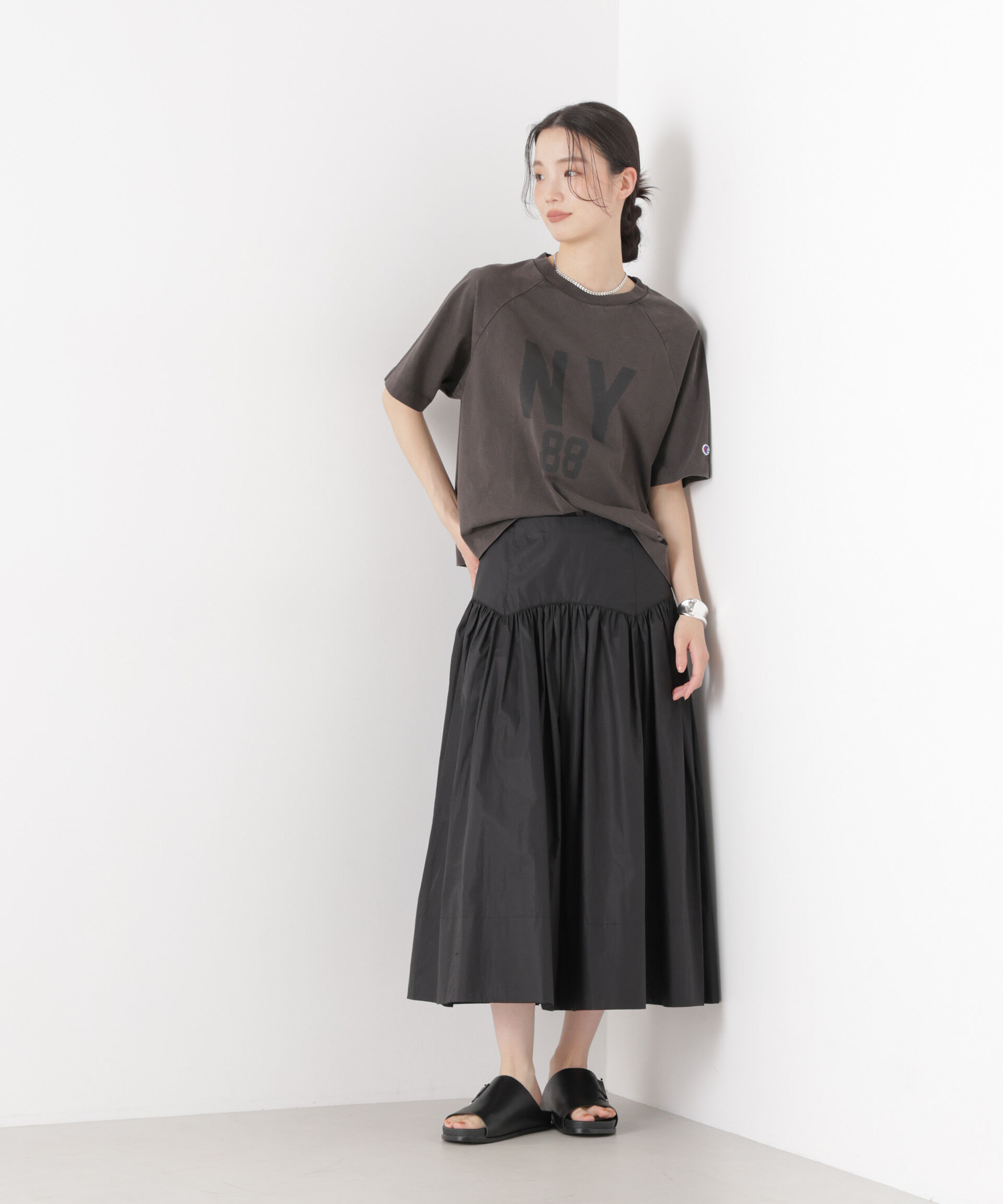 nano･universe「Champion/SHORT SLEEVE T-SHIRT」|Tシャツ・カットソー|