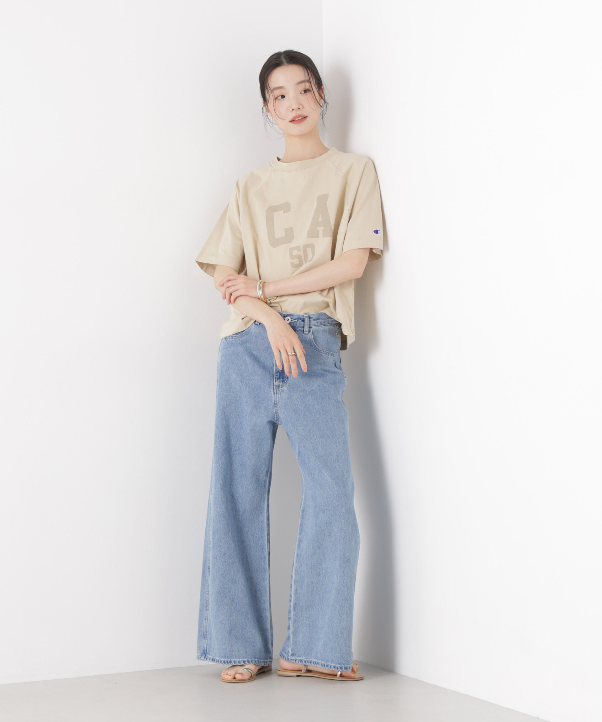 nano･universe「Champion/SHORT SLEEVE T-SHIRT」|Tシャツ・カットソー|