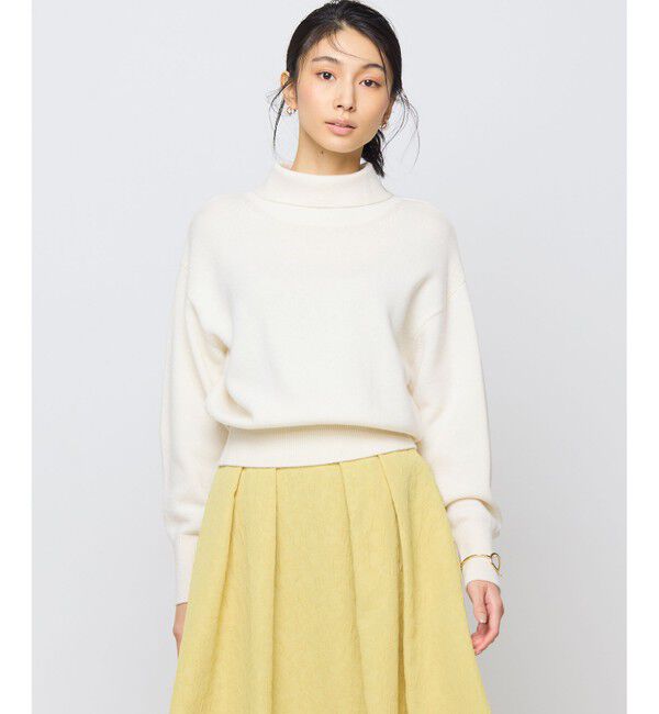 組曲「【2WAY・WEB限定】ウールカシミヤミックス ハイネックニット」|ニット・セーター|
