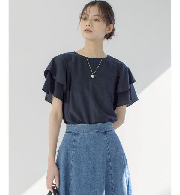 組曲「ハーフパールハート ネックレス」|ネックレス|