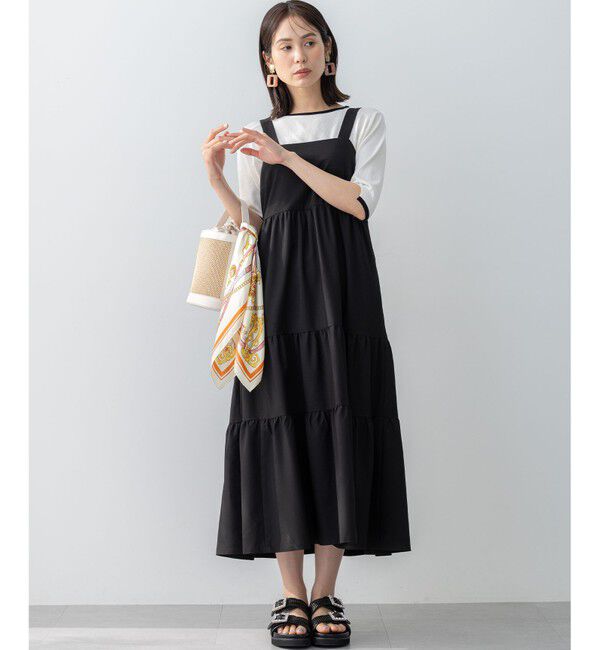 組曲「5分袖ニットＴシャツ」|ニット・セーター|