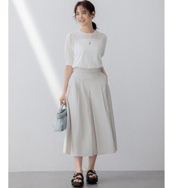 組曲「リネンレーヨン スカート」|スカート|