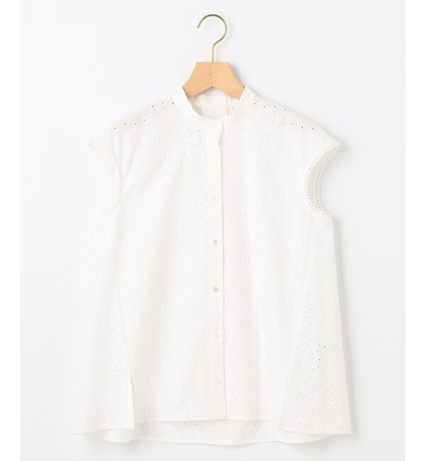 組曲「エンブロイダリーレースノースリーブ ブラウス」|シャツ・ブラウス|