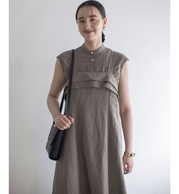 組曲「エンブロイダリーレースノースリーブ ブラウス」|シャツ・ブラウス|