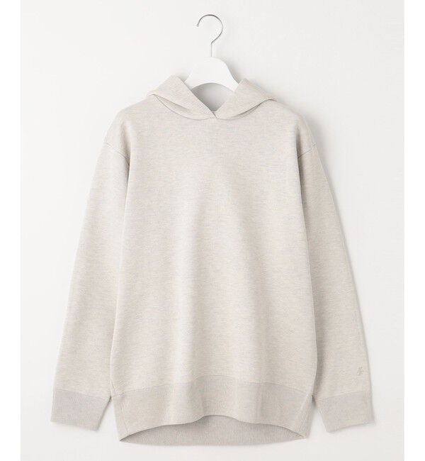 自由区「【洗える】シャイニースムースニット パーカー」|パーカー|