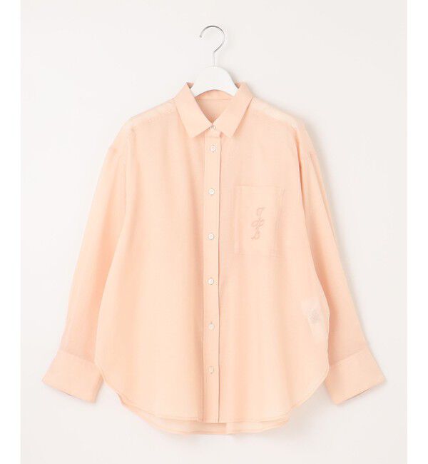 自由区「【洗える】テンセルリネンベーシック シャツ」|シャツ・ブラウス|