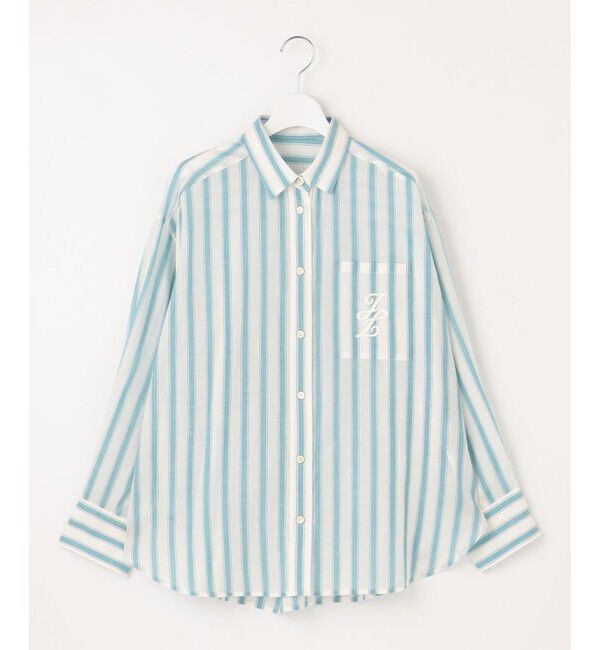 自由区「【洗える】テンセルリネンベーシック シャツ」|シャツ・ブラウス|