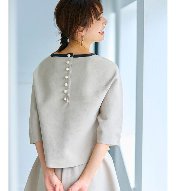 自由区「【洗える】ポリエステルホールガーメントプルオーバー ニット」|ニット・セーター|ﾍﾞｰｼﾞｭ&times;