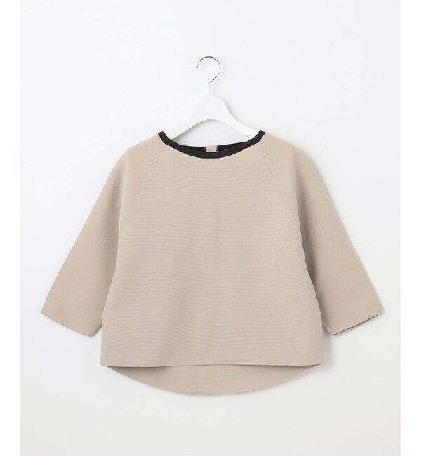 自由区「【洗える】ポリエステルホールガーメントプルオーバー ニット」|ニット・セーター|