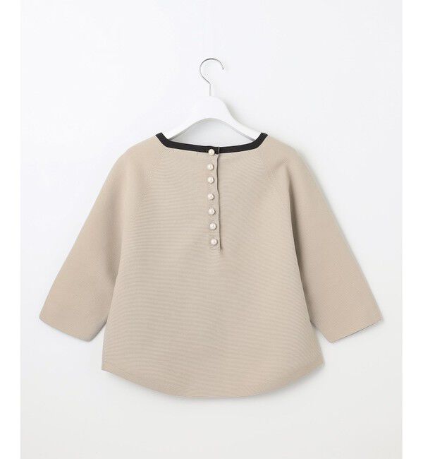 自由区「【洗える】ポリエステルホールガーメントプルオーバー ニット」|ニット・セーター|