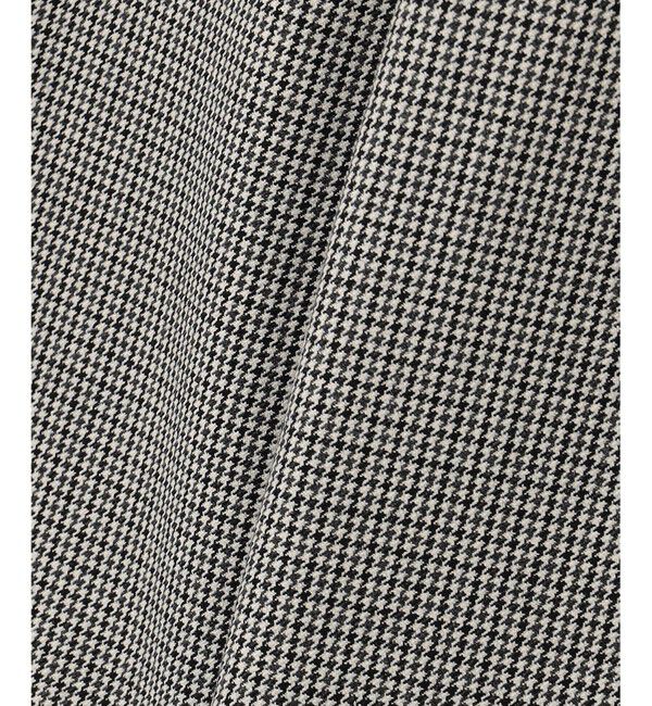 自由区「【撥水加工・洗える】TRギャバチェック柄テーパード パンツ」|その他|