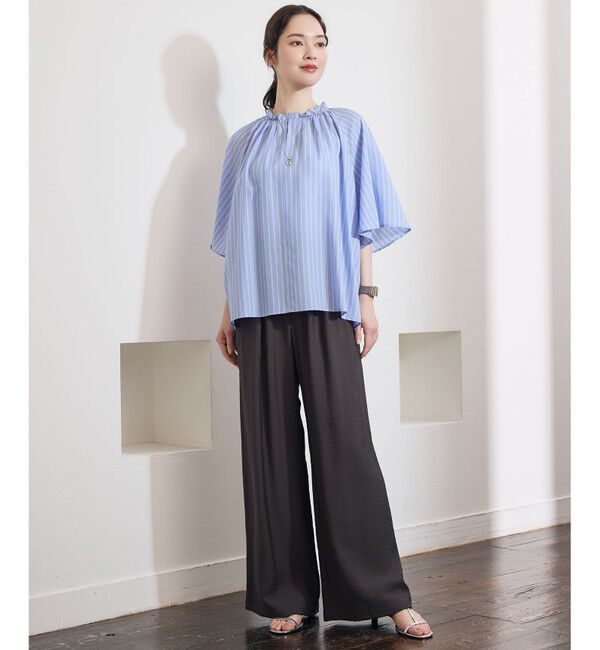 自由区「【SHIHOさん着用・ベーシック】レザースリム バングル」|ブレスレット・バングル|