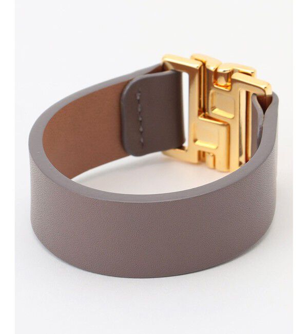 自由区「【SHIHOさん着用・ベーシック】レザースリム バングル」|ブレスレット・バングル|