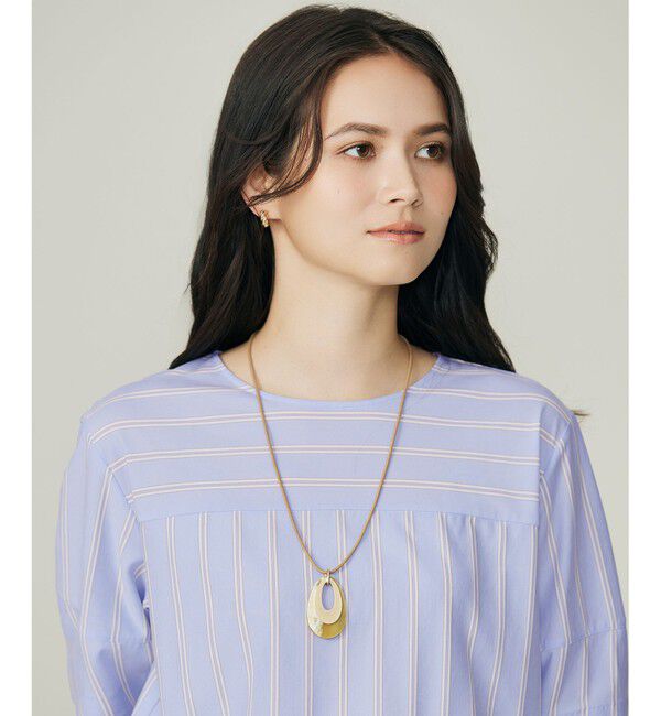 自由区「バッファローオーバルコード ネックレス」|ネックレス|ゴールド