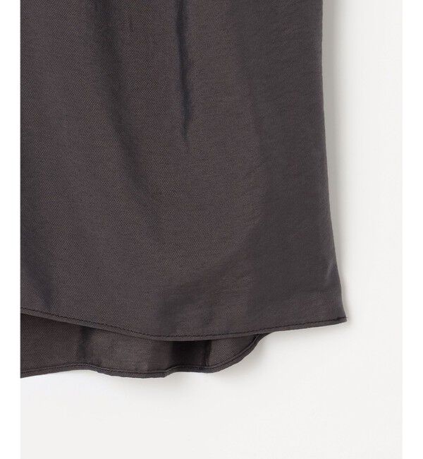 自由区「【カタログ掲載・セットアップ対応・接触冷感・UVケア・洗える】エアリーツイルノースリーブ ブラウス」|シャツ・ブラウス|