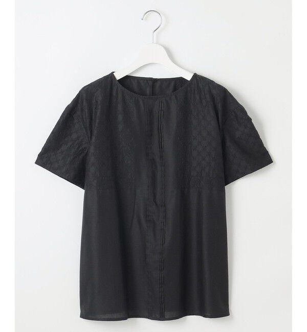 自由区「エンブロイダリーローン Tブラウス」|シャツ・ブラウス|