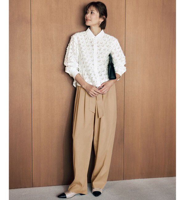 自由区「セルロースコットンチノコクーンシルエット パンツ」|その他|