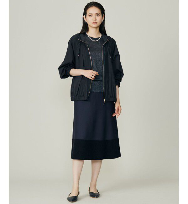 自由区「【カタログ掲載】カラーミックスラメスリーブレス ニット」|ニット・セーター|