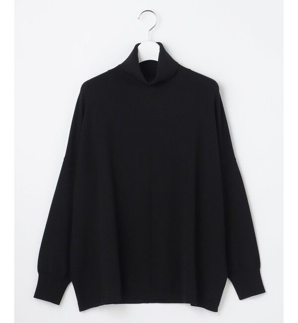 自由区「ウォームレーヨンストレッチハイネック ニット」|ニット・セーター|