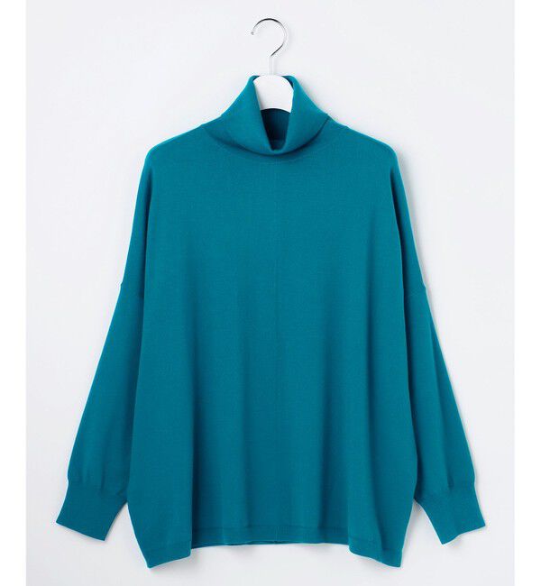 自由区「ウォームレーヨンストレッチハイネック ニット」|ニット・セーター|