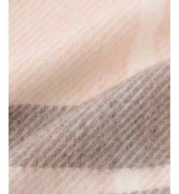 23区「カシミヤ チェック柄 ストール」|ストール|