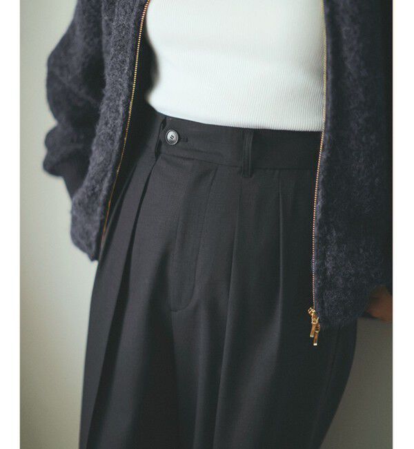 23区「TWマットクロス ワイドパンツ」|その他|