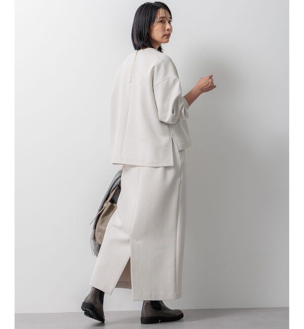 23区「【洗える】コンフォートダンボールジャージー カットソー」|Tシャツ・カットソー|