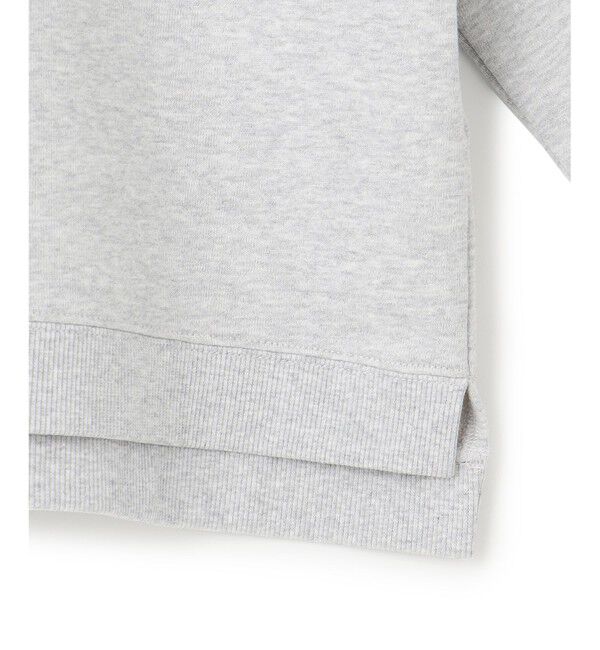 23区「【洗える】クリアコットンテリー ストライプフリル スウェット」|Tシャツ・カットソー|