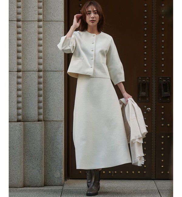 23区「【LEE掲載】ピュアカシミヤ フリンジ ストール」|ストール|