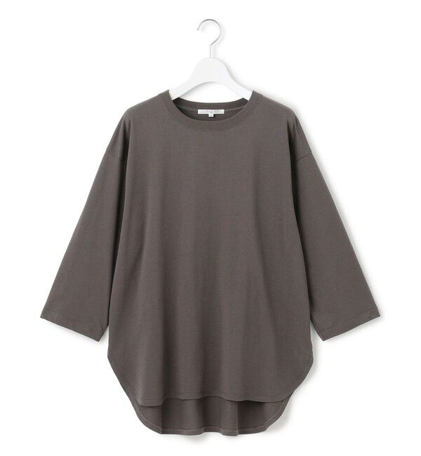 23区「【SLOW/一部店舗限定】MVSコットン チュニック シンプルTEE」|Tシャツ・カットソー|