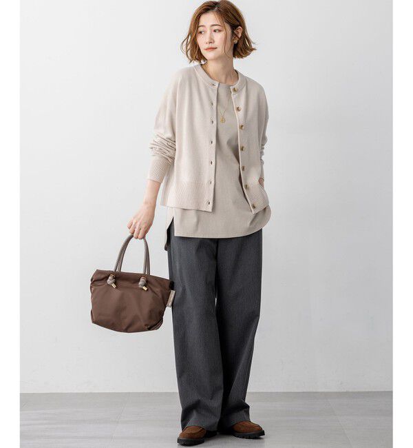 23区「【SLOW/一部店舗限定】MVSコットン チュニック シンプルTEE」|Tシャツ・カットソー|