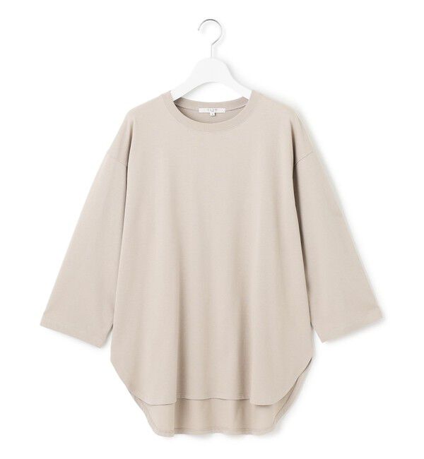 23区「【SLOW/一部店舗限定】MVSコットン チュニック シンプルTEE」|Tシャツ・カットソー|