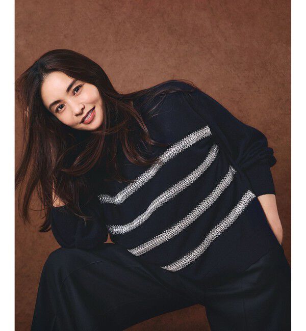 23区「【滝沢眞規子さん着用/VERY掲載/洗える】TWビエラ タック ワイド パンツ」|その他|