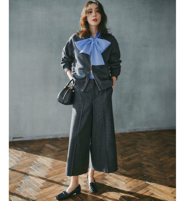 23区「ラメミックスツイード クロップド パンツ」|その他|