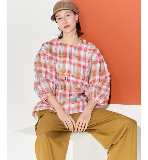 23区「メタルトップ ドロップ ネックレス」|ネックレス|