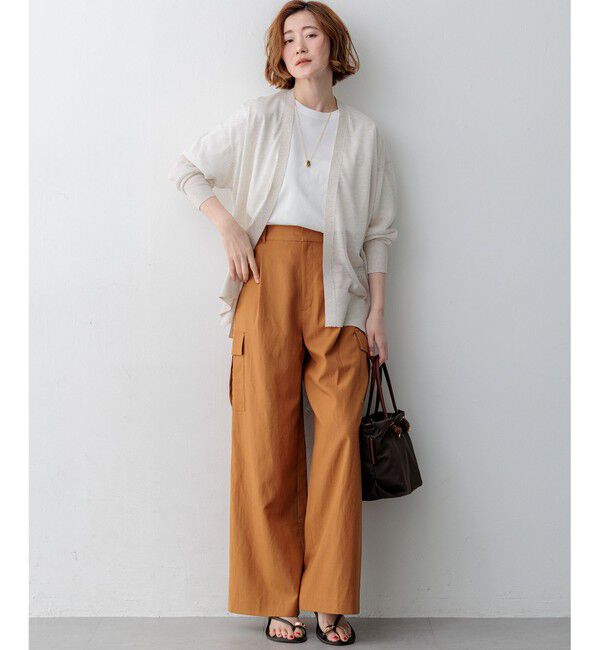 23区「メタルトップ ドロップ ネックレス」|ネックレス|