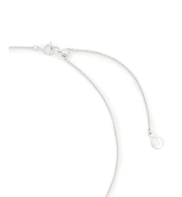 23区「メタルトップ ドロップ ネックレス」|ネックレス|