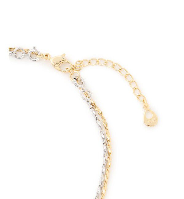 23区「3WAY ミックスカラー チェーン ネックレス」|ネックレス|