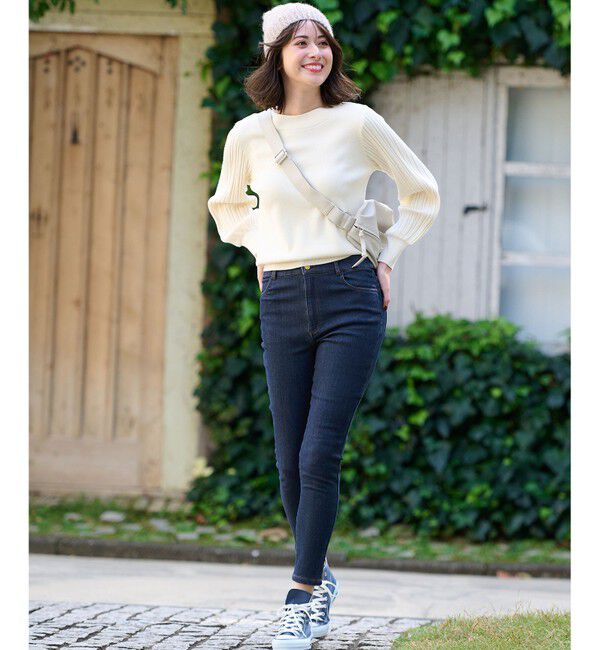 any SiS「【洗える/裏起毛】スフレ デニム」|その他|