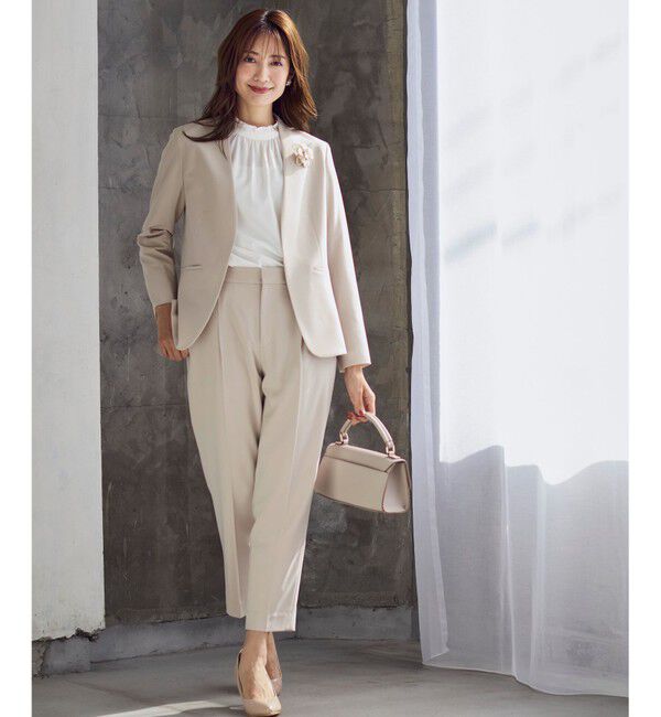 ANY SIS「【セットアップ対応】セレモニーダブルクロス テーパードパンツ」|その他|