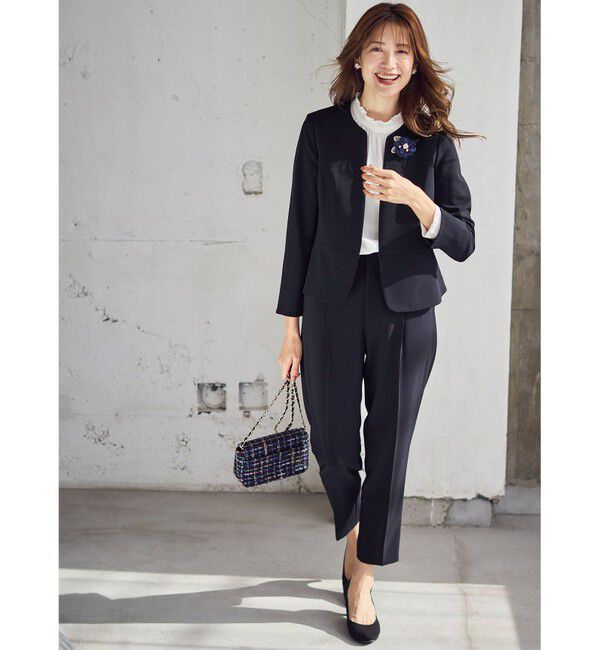 ANY SIS「【セットアップ対応】セレモニーダブルクロス テーパードパンツ」|その他|