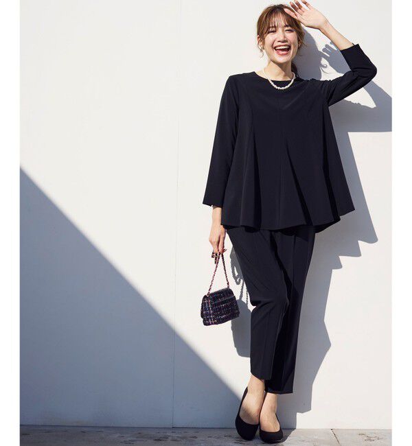 ANY SIS「【セットアップ対応】セレモニーダブルクロス テーパードパンツ」|その他|