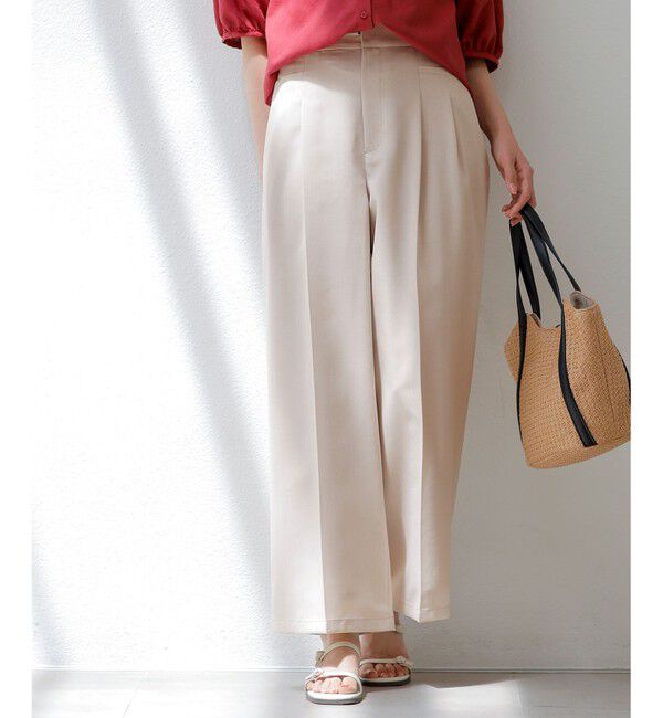 ANY SIS「【接触冷感・速乾・UVカット・洗える】スイートクール ワイドパンツ」|その他|ﾗｲﾄﾍﾞｰ