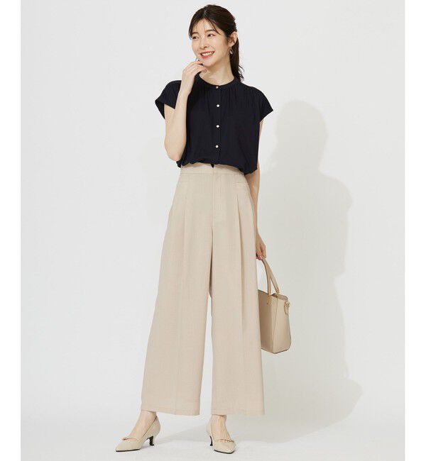 ANY SIS「【接触冷感・速乾・UVカット・洗える】スイートクール ワイドパンツ」|その他|