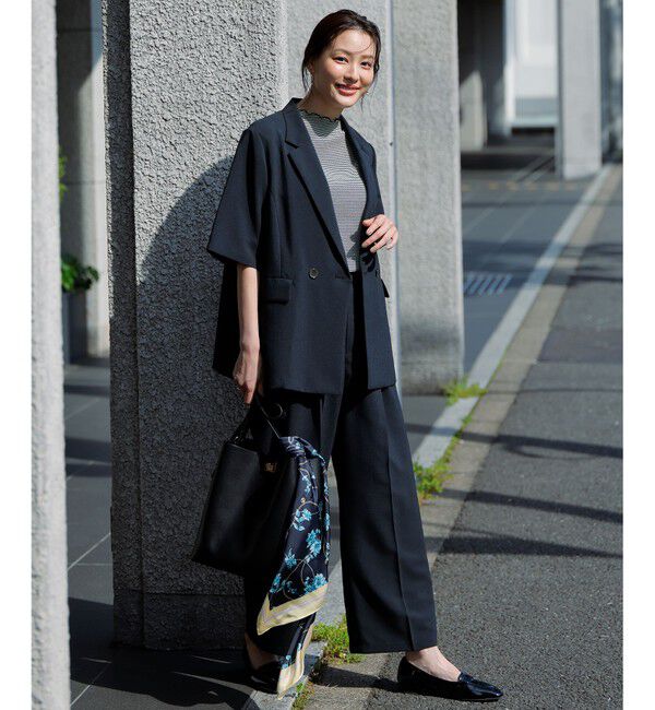 ANY SIS「【接触冷感・速乾・UVカット・洗える】スイートクール ワイドパンツ」|その他|